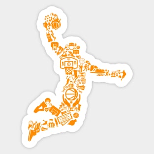 Basketball Shooter Sticker